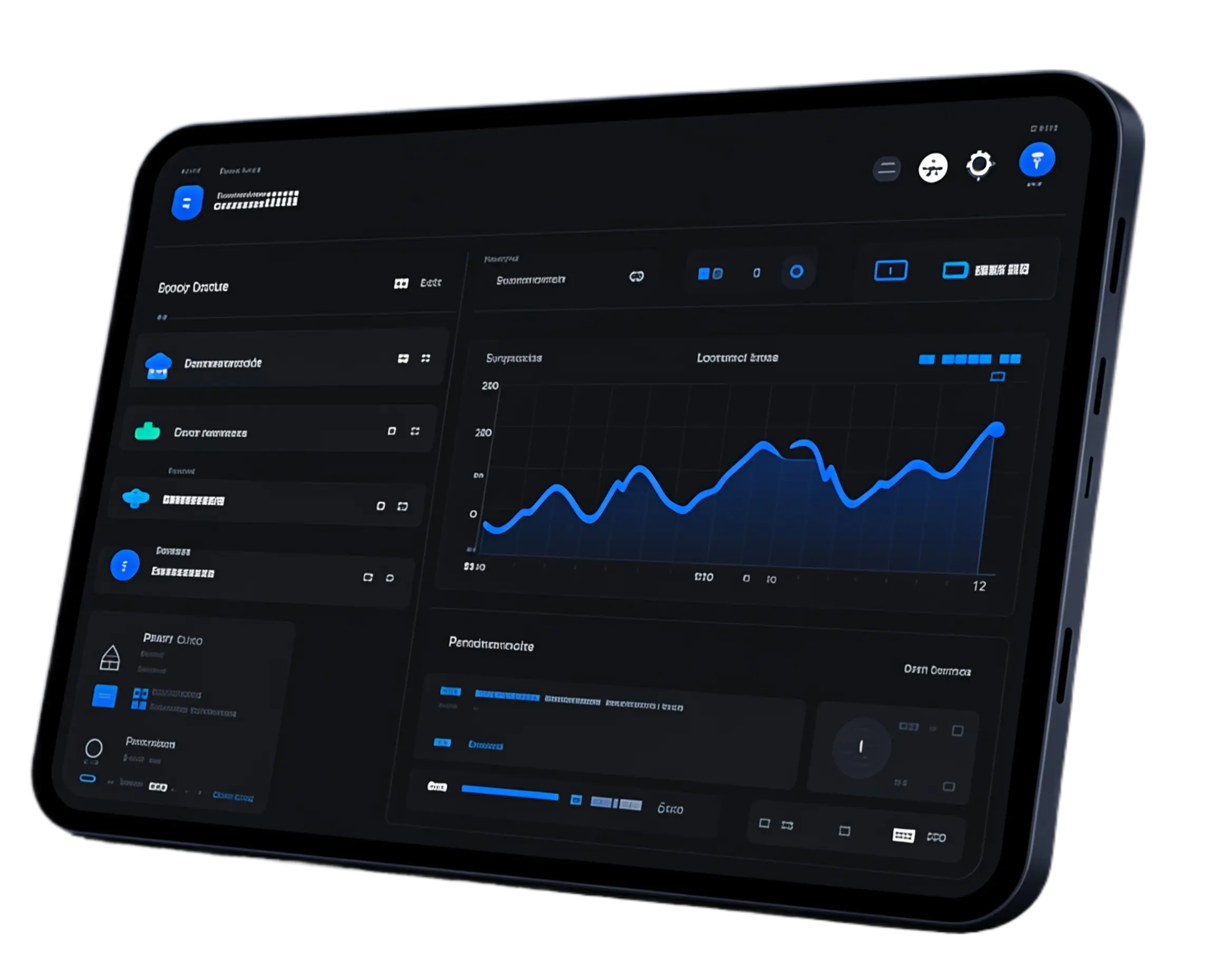 B2B Платформа на планшете