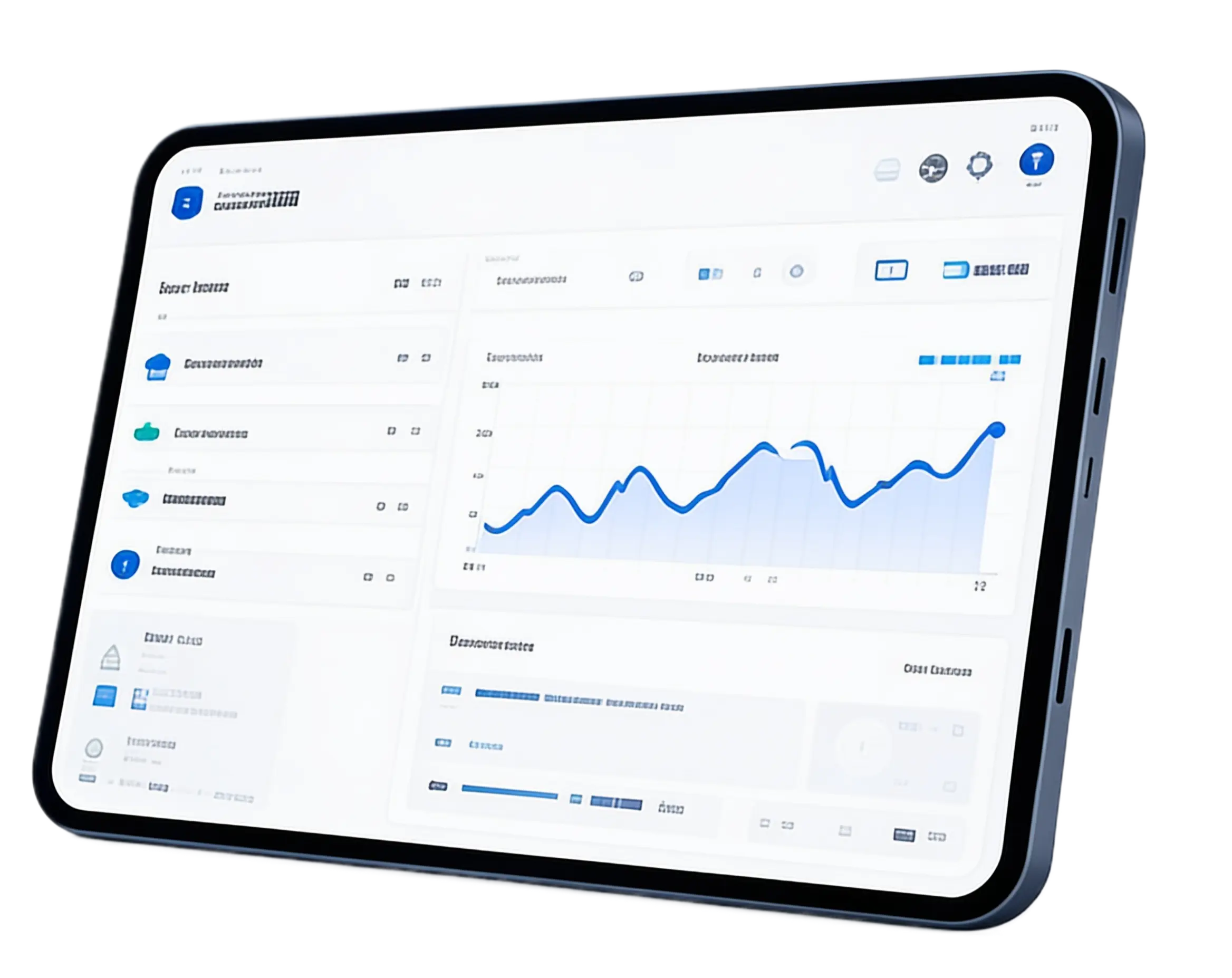 B2B Платформа на планшете